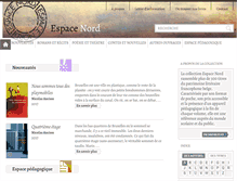 Tablet Screenshot of espacenord.com
